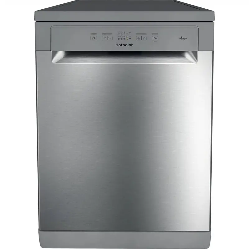 Hotpoint H2Fhl626X Uk 60Cm Freestanding Dishwasher – Hydroforce Tech, Stainless Finish 1