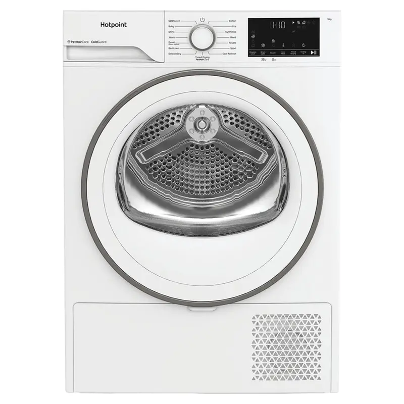 Hotpoint Hhdd90Wwire 9 Kg Freestanding Heat Pump Dryer – Clean White 1