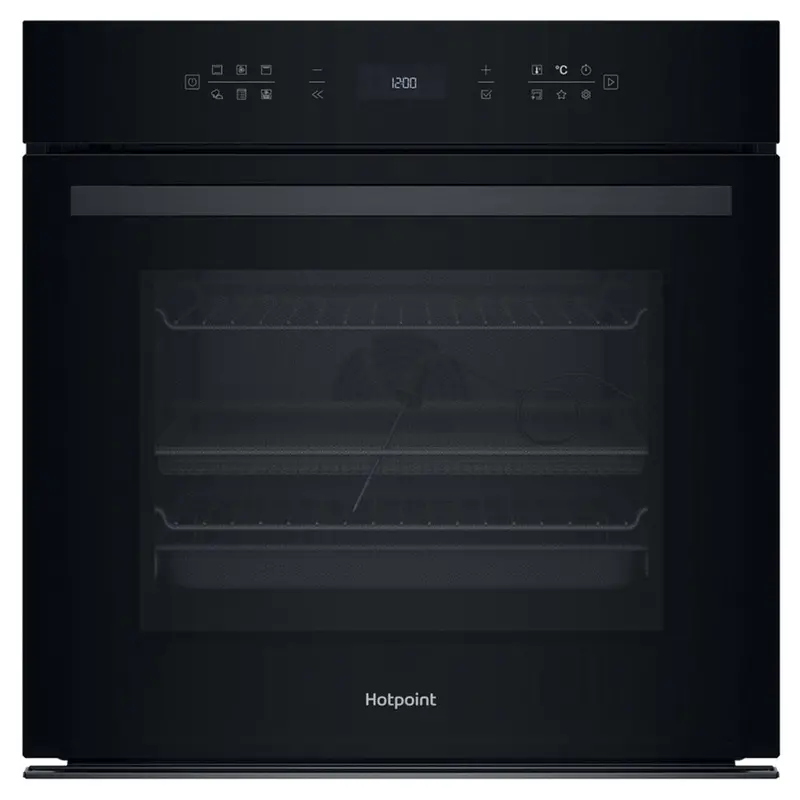 Hotpoint Hoi78Ppt1Sbuk 73L Built-In Single Oven – Black Multifunction Electric Model 1