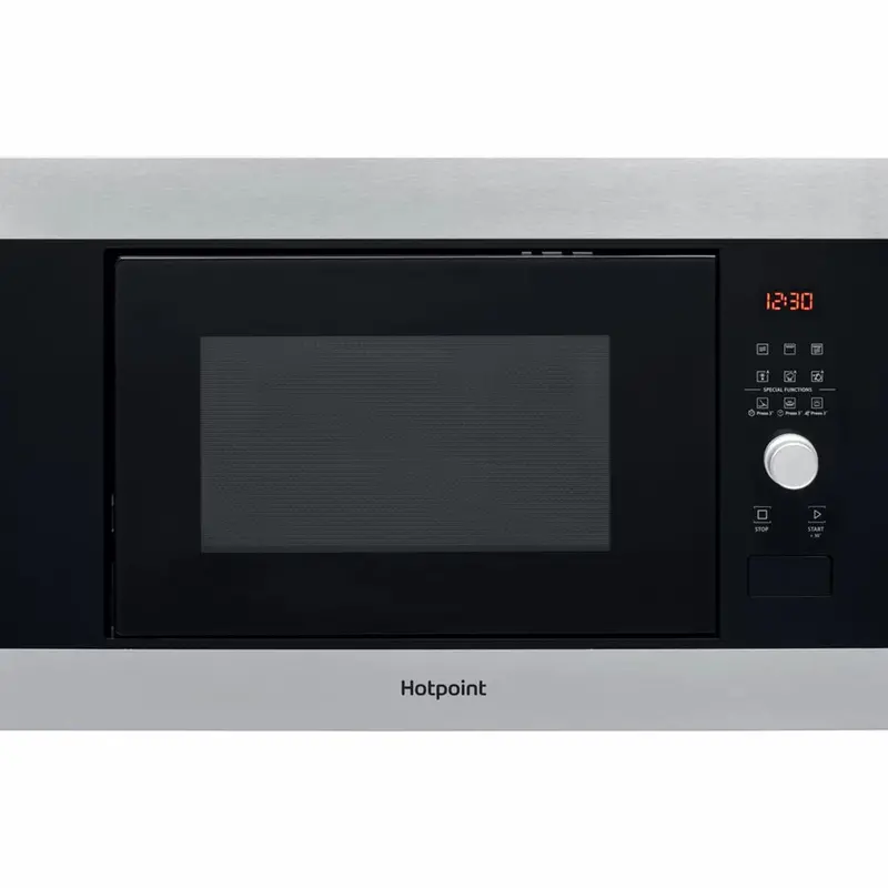 Hotpoint Mf25Gixh 25L Built-In Microwave Oven – Inox Stainless Steel 1