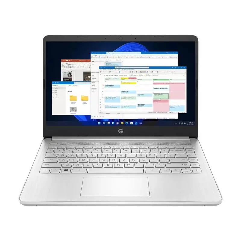 Hp 14" Laptop With Amd Ryzen 5, 4Gb Ram & 512Gb Ssd – Modern Silver 1