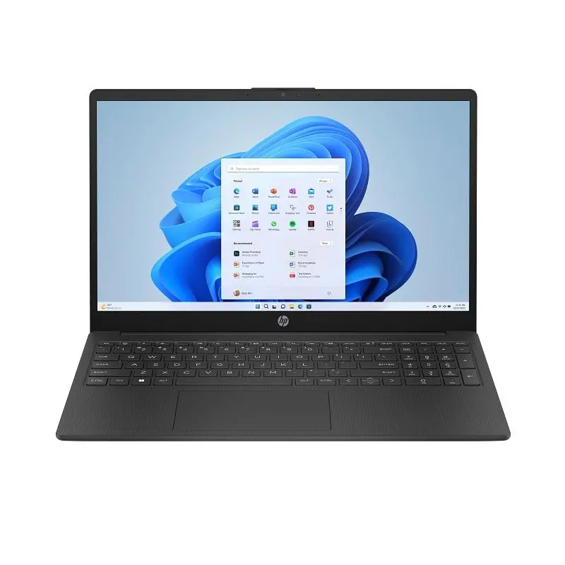 Hp 15-Fd0060Na Laptop – 15.6" Display, Intel Core I3-N305, 4Gb Ram, 128Gb Ssd, Jet Black 1