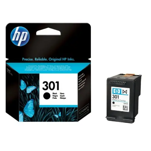 Hp 301 Black Ink Cartridge (3Ml) – Original Hp Ink For Deskjet & Envy Printers 1