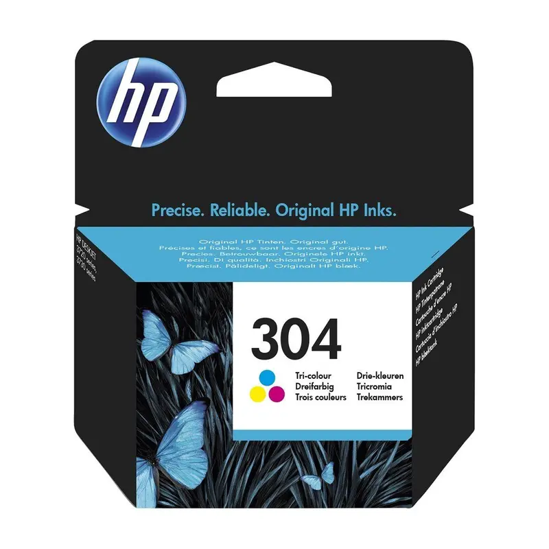 Hp 304 Tri-Colour High-Yield Original Ink Cartridge | Shpp1893 1