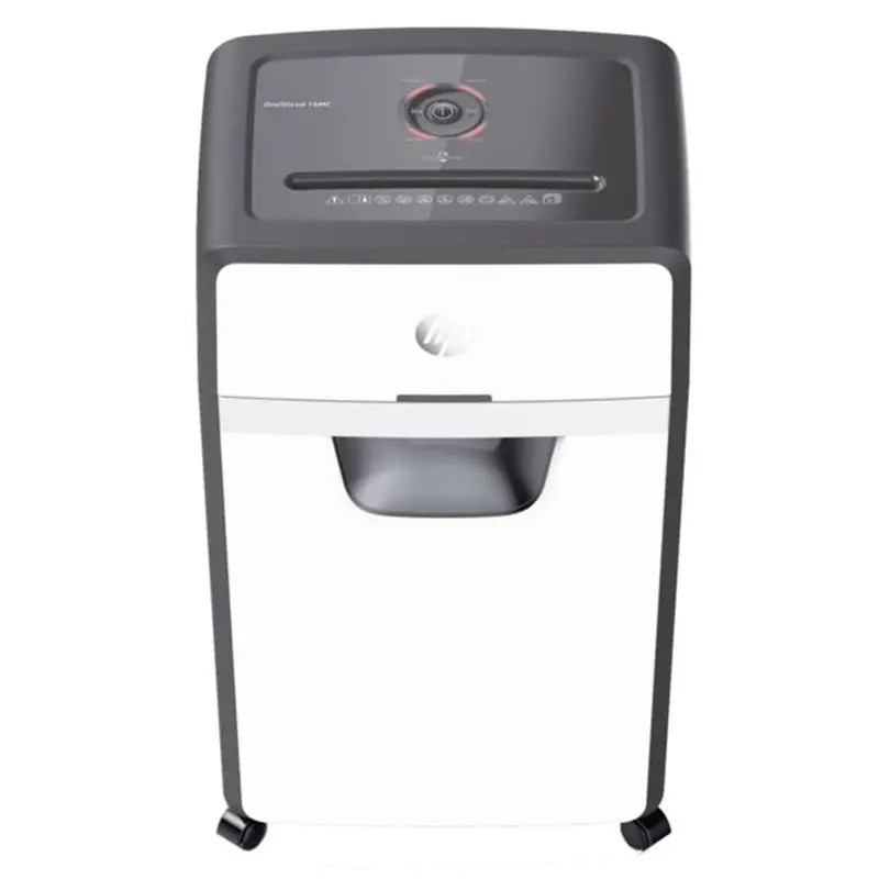 Hp Oneshred Dual-Color Micro-Cut Paper Shredder – 16-Sheet Capacity, 30L Bin | Hp2808 1