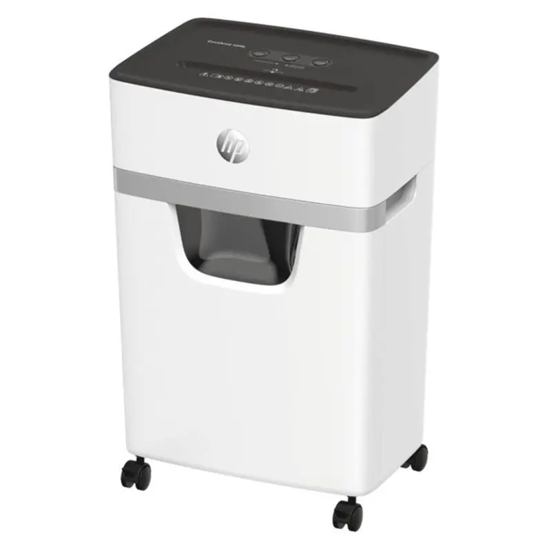 Hp Oneshred White Micro-Cut Paper Shredder – 10-Sheet Capacity, 20L Bin | Hp2804 1