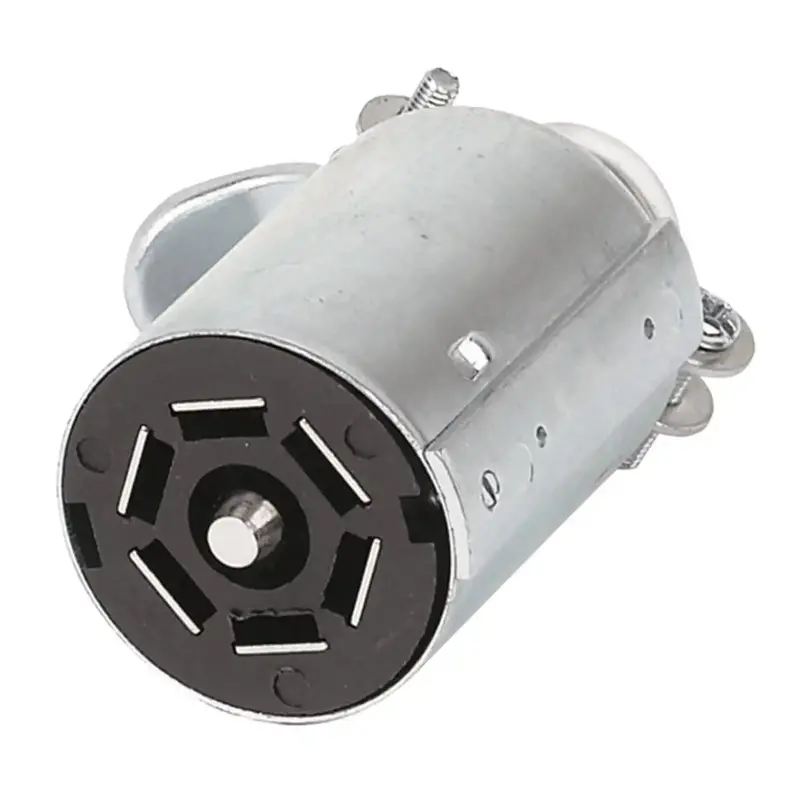 Husky Towing 33403 Rv-Style 7-Blade Trailer End Plug – Aluminum Housing, No Wire Included 1
