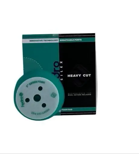 Hydrosilex Green Heavy-Cut Foam Pad – Available In 3", 5", And 6" Sizes 1