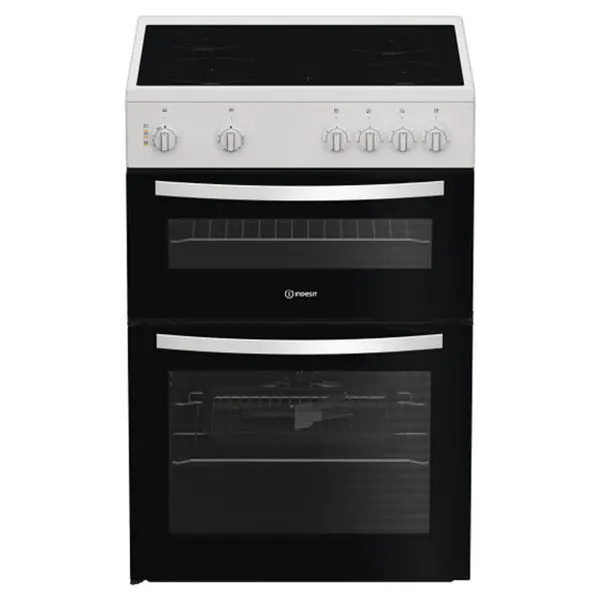 Indesit Ide6Vmw 60Cm Freestanding White Electric Cooker 1