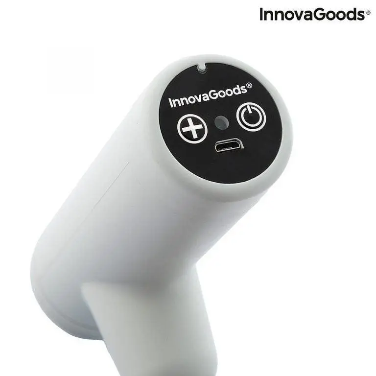 Innovagoods Vixall Mini Handheld Vibration Massager — Ergonomic Grey/Black Design | 818425 1