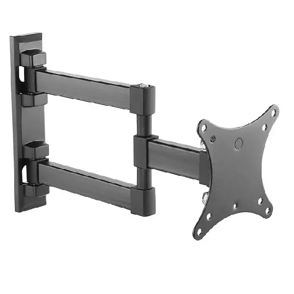 Itech Lcd33B Full-Motion Dual-Arm Tv Mount – Supports 13" To 27" Displays, Black | Lcd33B 1