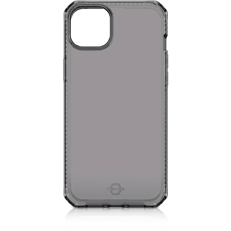 Itskins Spectrum R Clear Protective Case For Iphone 14 – Smoked Transparent 1