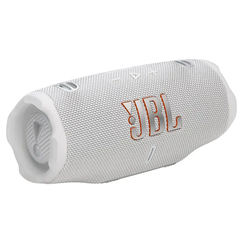Jbl Charge 6 Portable Bluetooth Speaker – White Waterproof Outdoor Audio 1