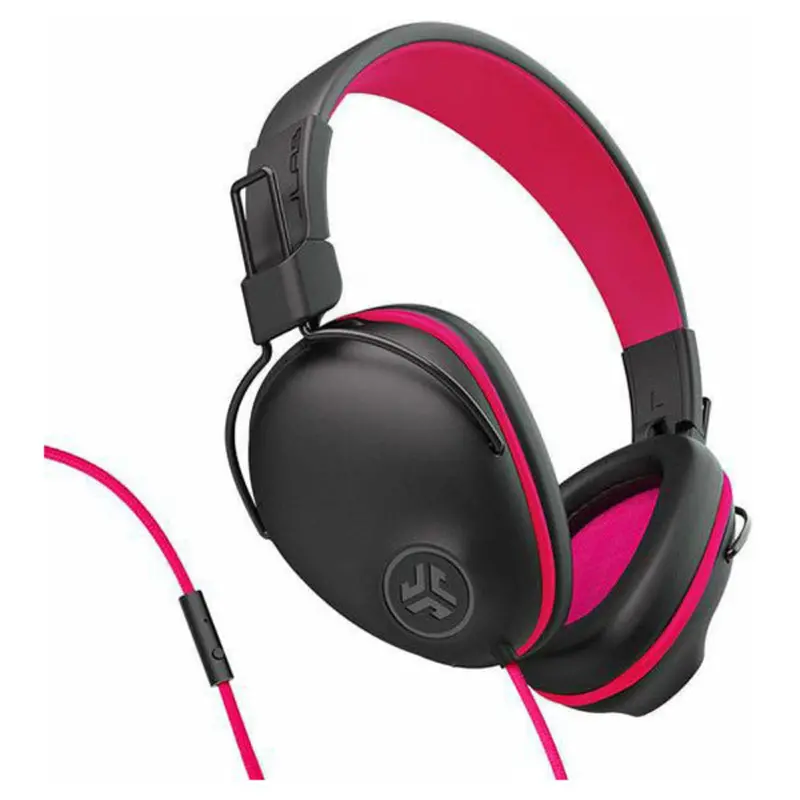 Jlab Ieuhkjpoprpnk126 Jbuddies Pop Wired Over-Ear Headset – Soft Pink 1