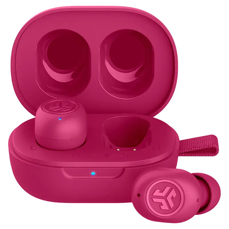 Jlab Jbuds Mini True Wireless Earbuds – Magenta Pink | Model Ieuebjbminirpnk124 1