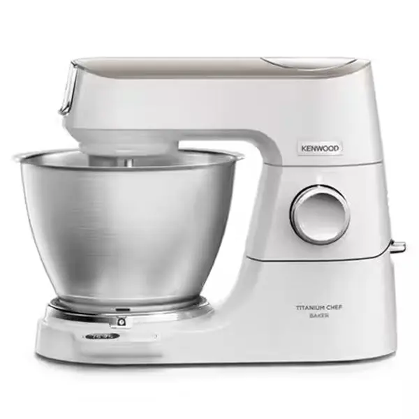 Kenwood Kvc65.001Wh Titanium Chef Baker 1200W Stand Mixer In White 1
