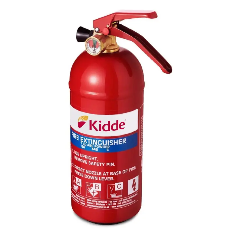 Kidde 1Kg Multipurpose Fire Extinguisher – Abc Dry Powder Type For Home & Office Safety (Fsk1Kg) 1