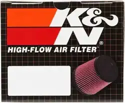 K&N Rp-4930 Universal High-Capacity Air Filter With Carbon Fiber Top 1