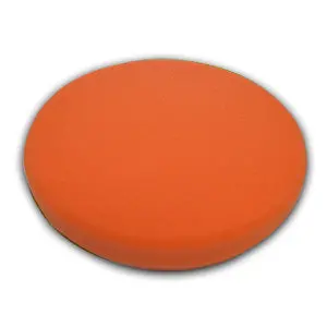 Lake Country 6.5" Hybrid Orange Heavy-Cut Pad – Dual-Density Design 1