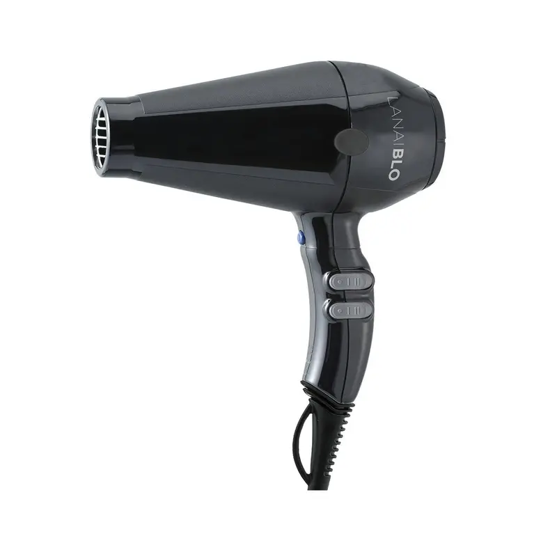Lanaiblo Professional Hair Dryer – 2400W Ceramic-Ion Technology In Matte Black 1