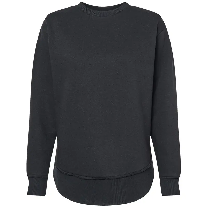 Lat Women'S Weekend Fleece Crewneck Sweatshirt 1