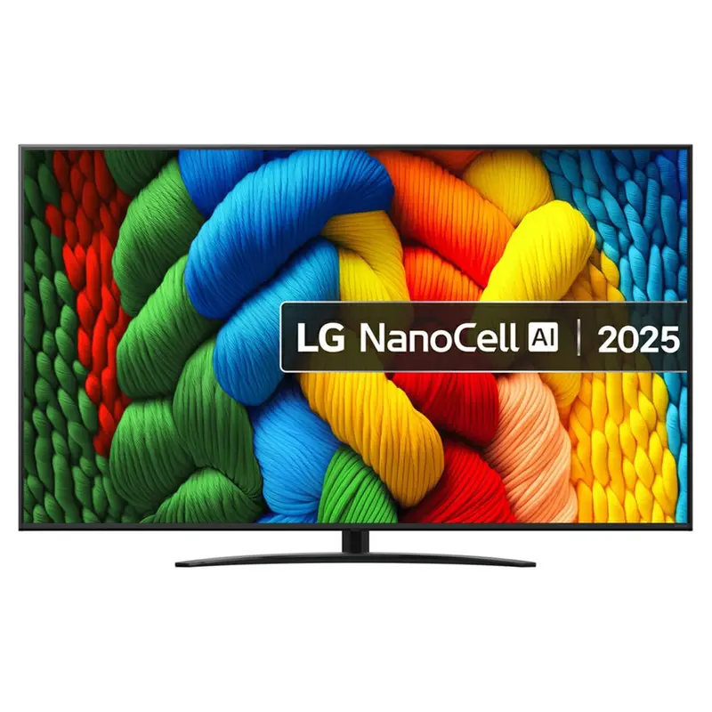Lg 75Nano81A6A.Aek 75-Inch Nanocell Ai 4K Smart Tv – Deep Black Panel 1