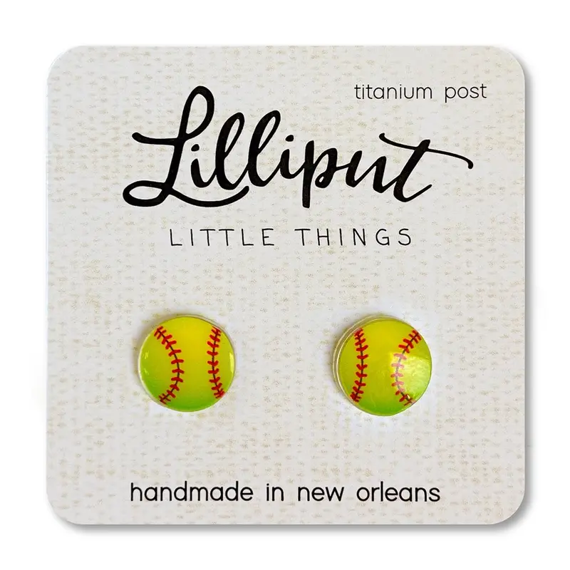 Lilliput Little Things Minimalist Sterling Silver Earrings 1