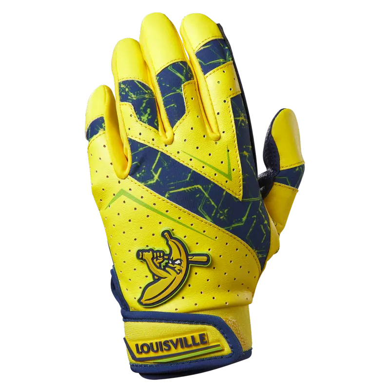 Louisville Slugger Savannah Bananas Youth Batting Gloves – Authentic V2 Design 1