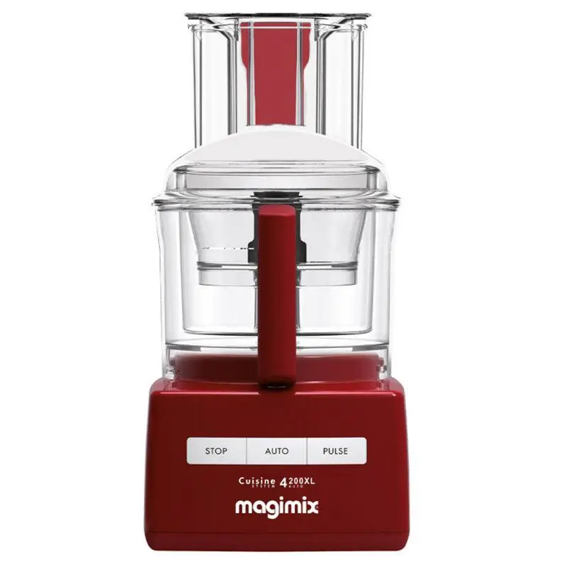 Magimix 4200Xl Food Processor – 950W Powerful Multi-Function Cooker In Vibrant Red (18474) 1