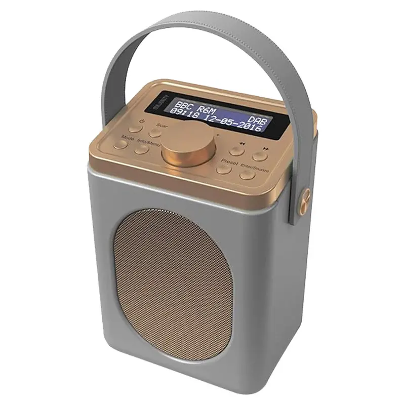 Majority Little Shelford Portable Dab+ And Fm Radio – Sleek Grey Housing | Lshdabgryuk 1