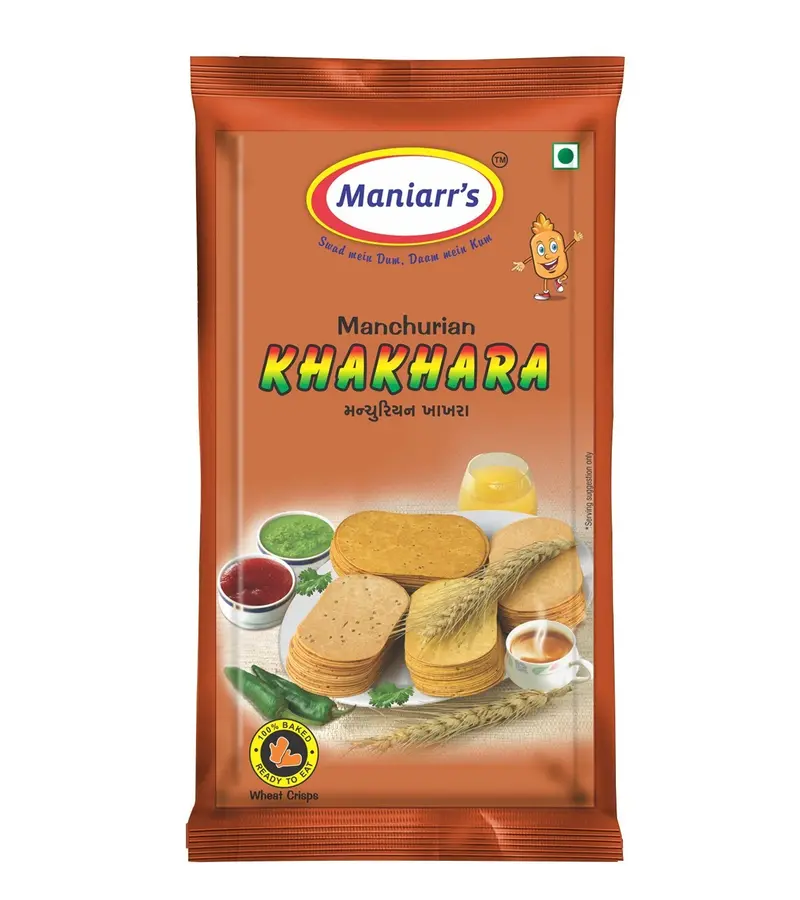 Manchurian-Spiced Khakhra Crackers – 8-Pack 1