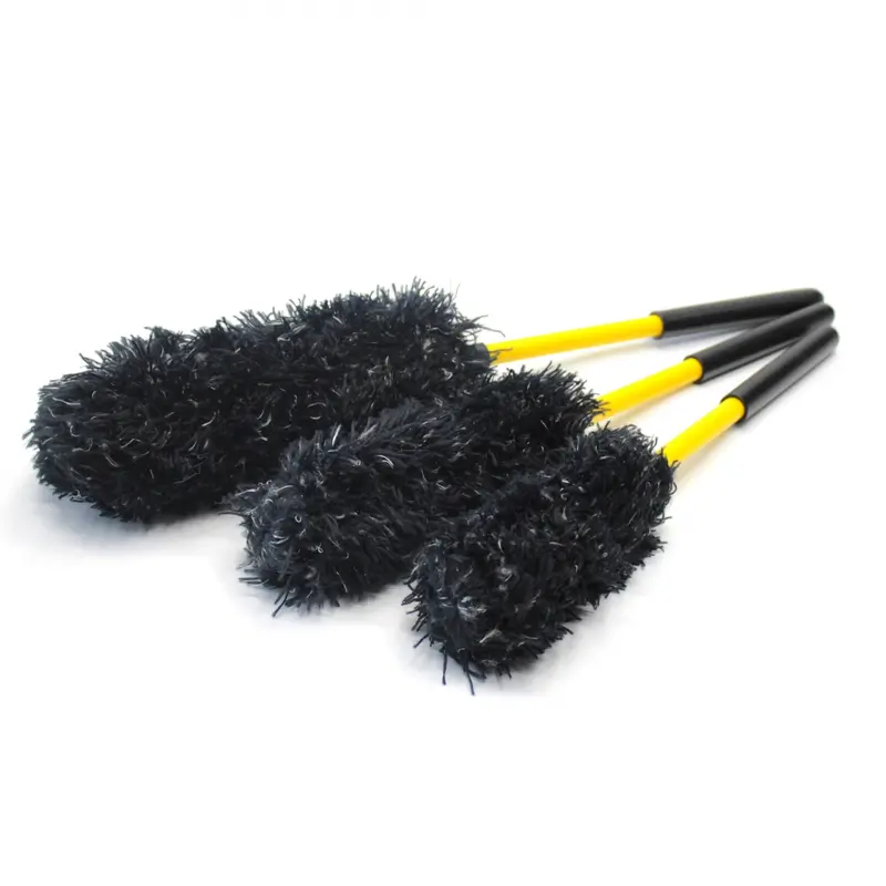 Maxshine Microfiber Wheel Brush Kit – 3-Piece Cleaning System 1