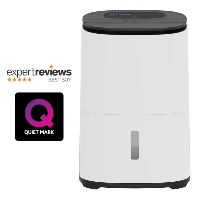 Meaco Dry Arete Two 12L White Dehumidifier With Built-In Air Purification 1