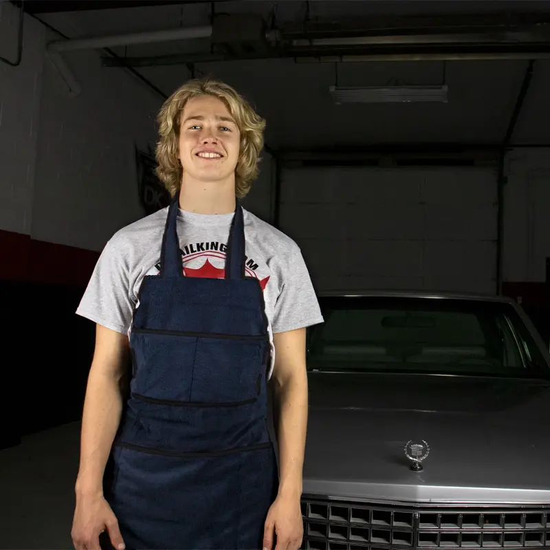 Microfiber Auto Detailing Apron – Lightweight, Absorbent, And Stain-Resistant 1