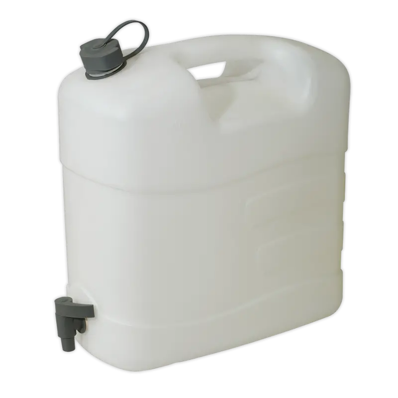 Mid-Size 20-Litre Fluid Container With Leak-Resistant Tap 1