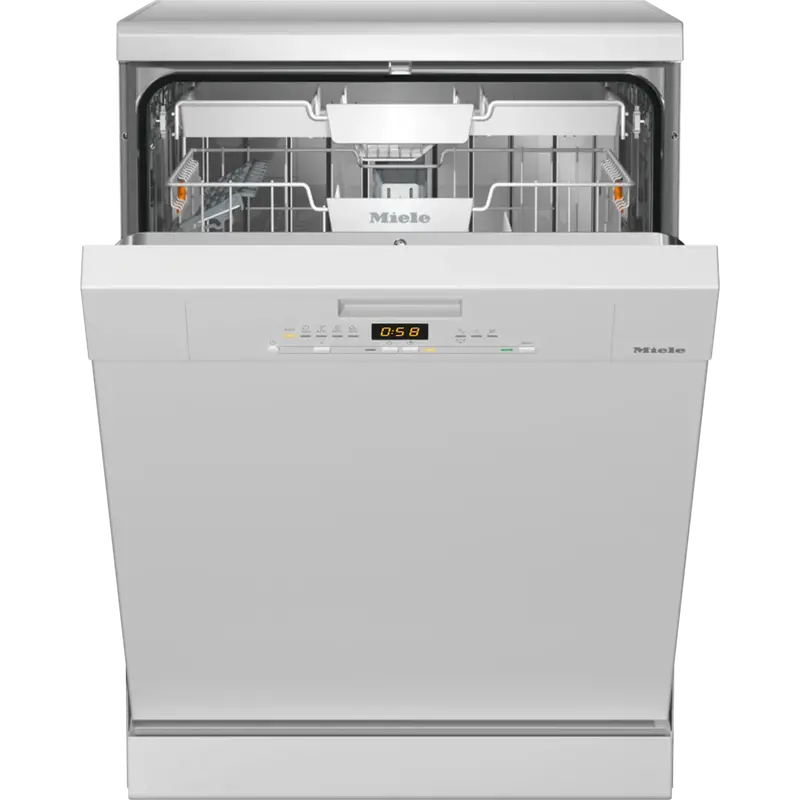 Miele G5110Sc 60Cm Freestanding Dishwasher – Brilliant White Finish 1