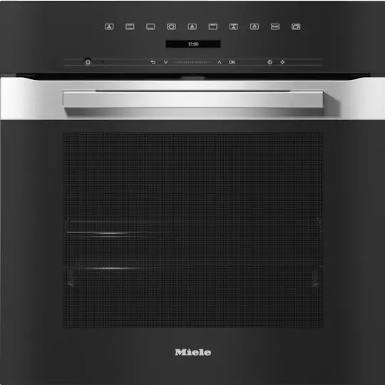 Miele H7260Bp 76L Built-In Multifunction Electric Oven – Cleansteel Finish 1