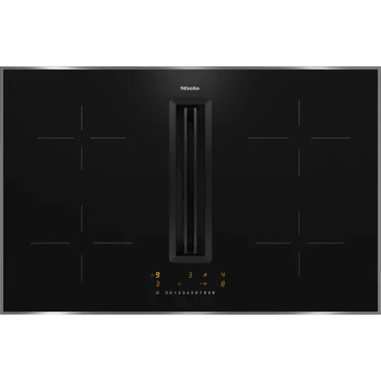 Miele Kmda7272Fr 80 Cm Four-Zone Black Induction Cooktop 1
