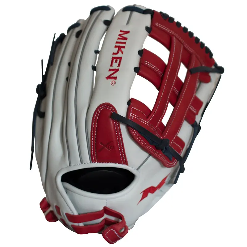 Miken Pro Series 13.5" Slowpitch Glove – Premium Synthetic (Pro135-Wsn) 1