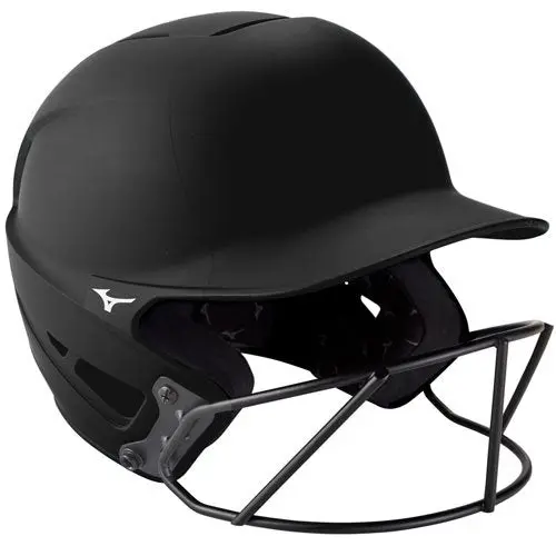 Mizuno F6 Solid Fastpitch Batting Helmet With Removable Mask (380395 / 380397) 1