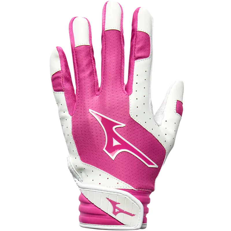 Mizuno Finch Youth Batting Gloves – Girls’ Performance Fit Design 1