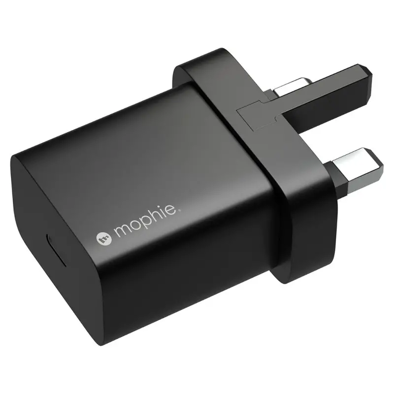Mophie 20W Usb-C Pd Wall Adapter – Uk Plug Version, Sleek Black Design | 409907456 1