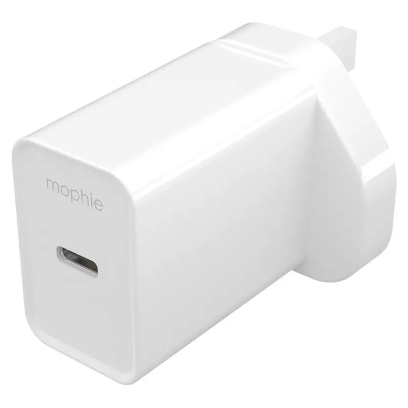 Mophie 20W Usb-C Pd Wall Charger – Slim Fast-Charging Adapter, White | 409911857 1