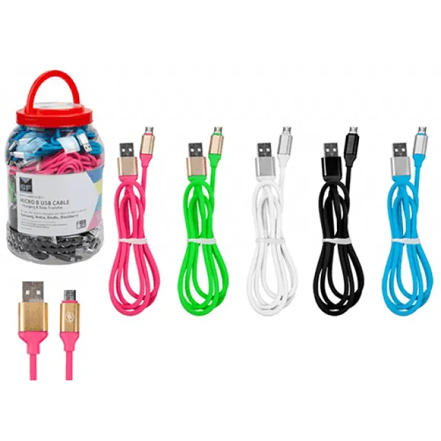 Msf 0.95 M Micro Usb Fast-Charging & Data Sync Cable — Assorted Colors | 329967 1