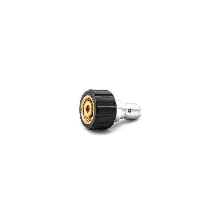 Mtm M22 14Mm Twist-Seal Coupler To 3/8" Plated Steel Quick-Connect Plug 1