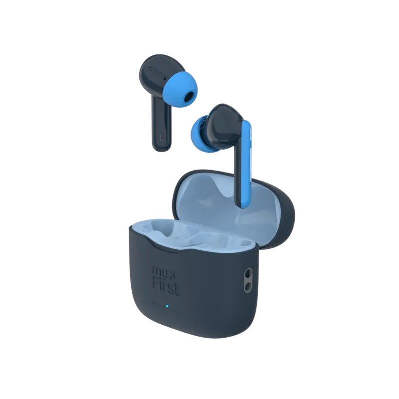 Myfirst Carebuds – Space Blue True Wireless In-Ear Earbuds Designed For Kids | Model 256-Fh8505Sa-Sb01 1