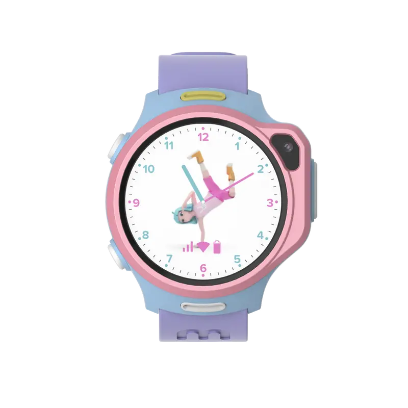 Myfirst Fone R2 Kids Smartwatch – Cotton Candy Mix 4G Esim Video Calling Watch | Model 256-Kw1306Sa-Cc01 1