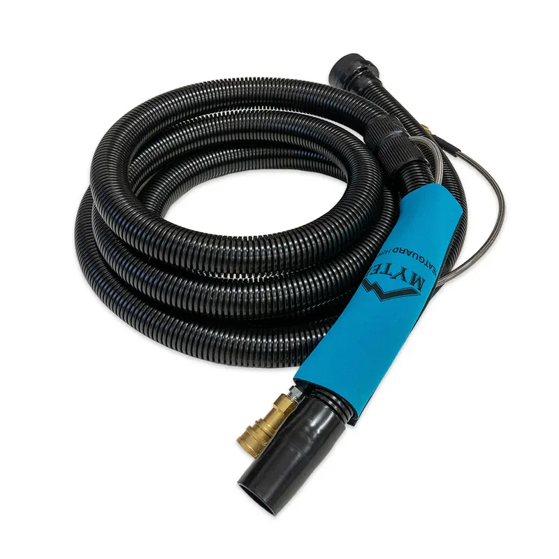 Mytee 8501V – 15-Foot Dual-Vacuum & Solution Hose Combo 1