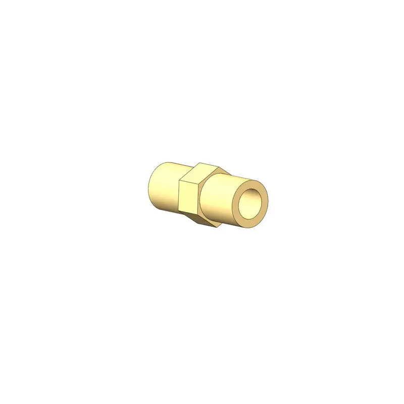 Mytee B107 Hex Brass Nipple – 1/4-Inch 1