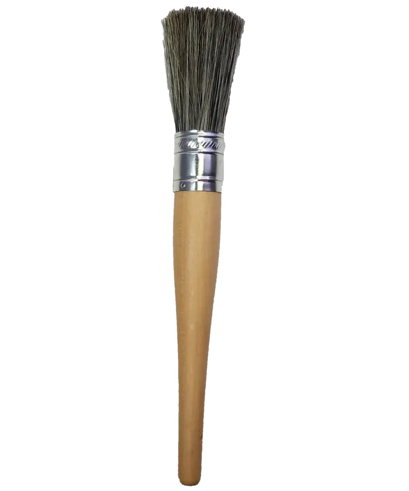Natural Hog Hair Detailing Brush 1